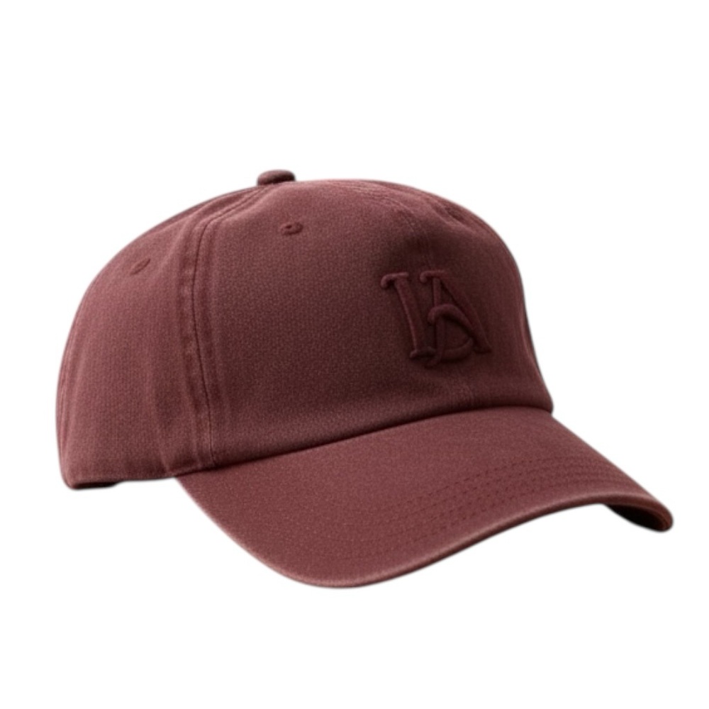 YoungLA washed burgundy dad cap